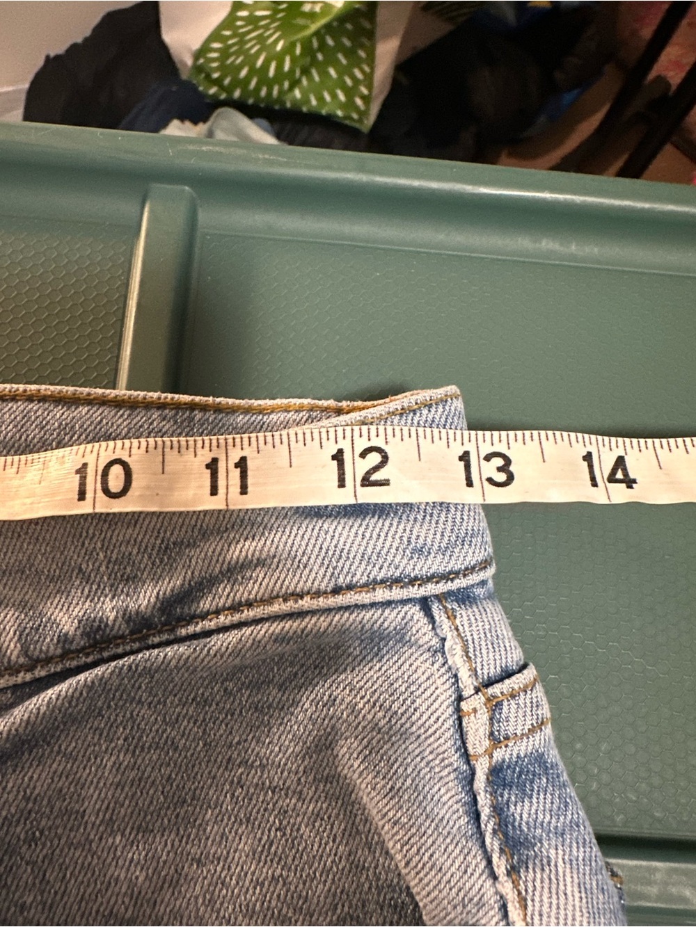 RE/DONE 70S STOVE PIPE JEAN NAF style 190-3WSTV27 waist 26” - Picture 6 of 12